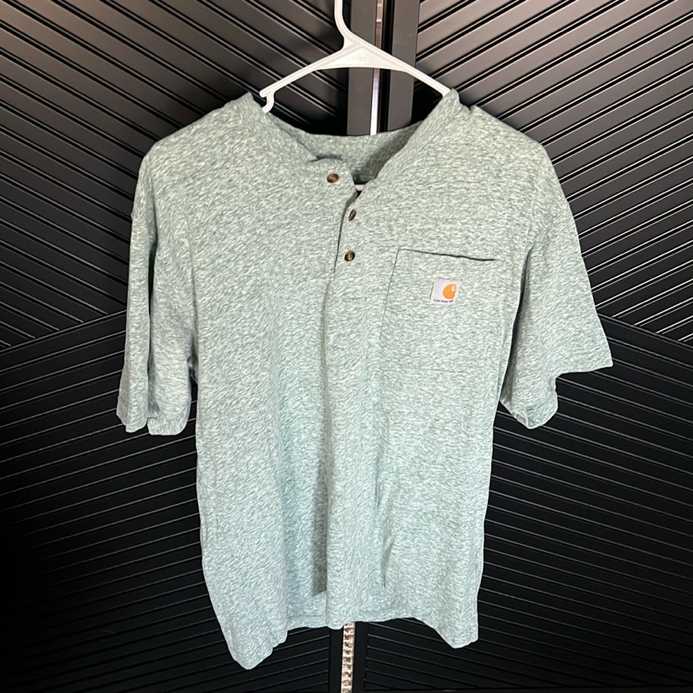 Carhart quarter button up - M